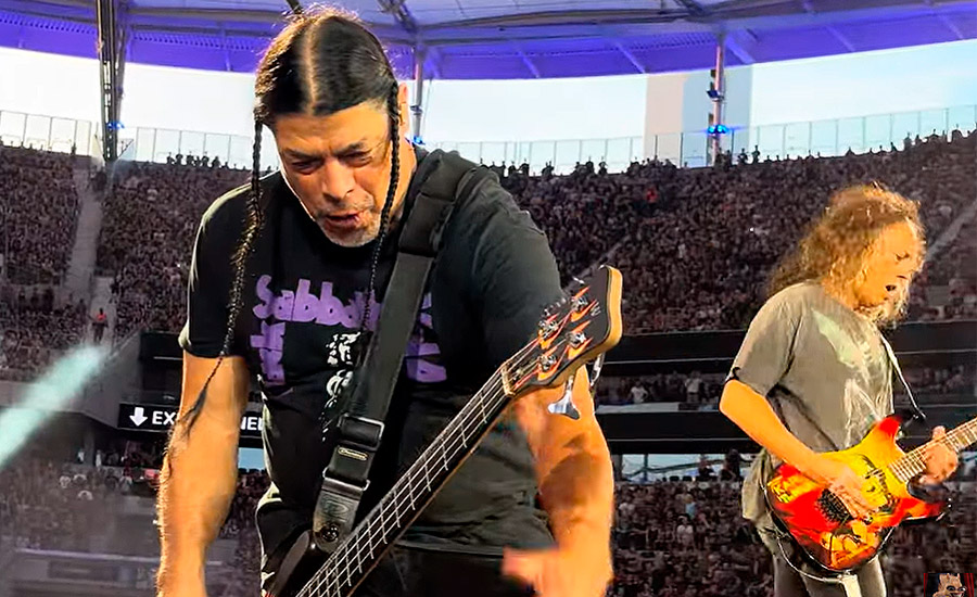 Metallica se atreve con “Fast As a Shark” de Accept en otro momento estelar de Kirk Hammett y Robert Trujillo