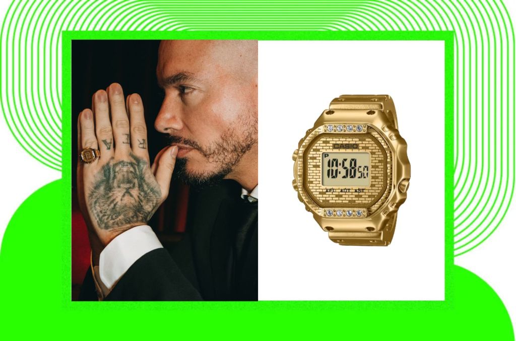 J Balvin y Casio lanzan reloj-anillo de edición limitada