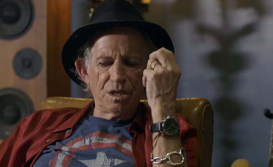 Keith Richards (The Rolling Stones) afirma que el lema de “sexo, drogas y rock & roll” es “un buen eslogan publicitario”: “Poco tiene que ver con grabar discos”