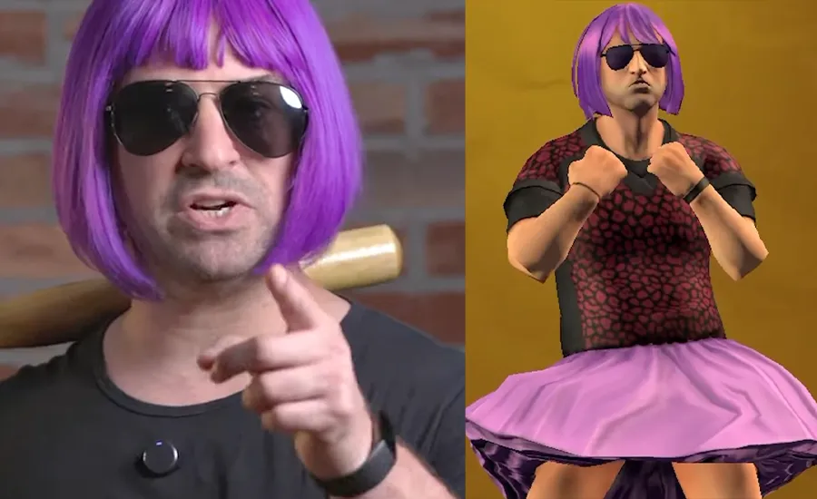 Mr. Baffo (Nanowar of Steel) se incorpora a Rock Kommander bate de béisbol en mano: el rockero videojuego para móviles no deja de crecer
