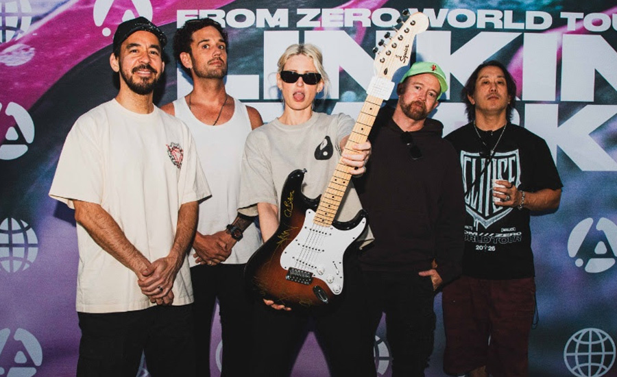 Una semana para pujar por guitarras firmadas por Linkin Park, Rod Stewart, Sepultura, The Pretty Reckless, 4 Non Blondes o P.O.D. en Rock in Rio Lisboa con fines benéficos