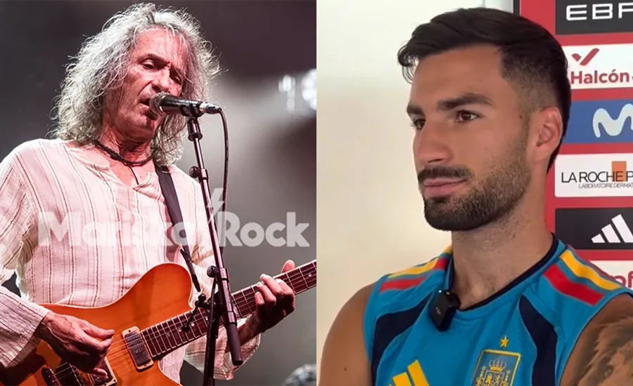 El jugador de la Selección Española de fútbol que es seguidor de Extremoduro: "¿La canción que más estoy escuchando? "Dulce introducción al caos”"