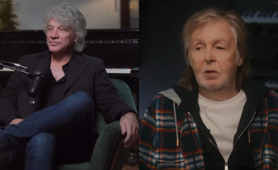 Paul McCartney (The Beatles) asiste al segundo concierto de Bon Jovi en el Madison Square Garden y se hace una foto con la banda: “¿Sucedió de verdad?”