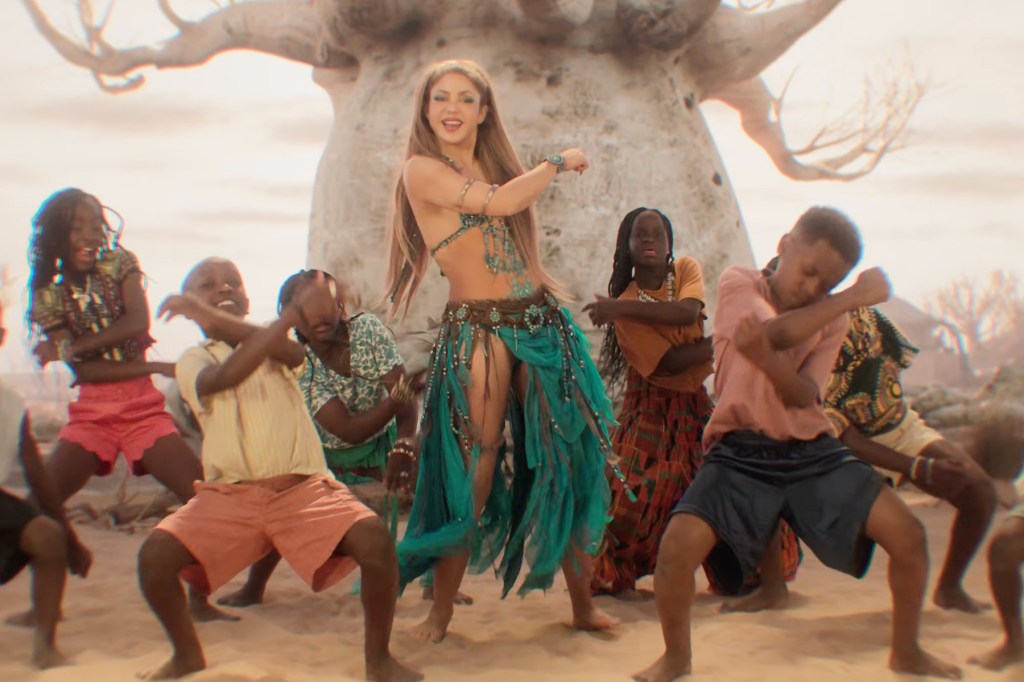 ‘Dai Dai’ de Shakira y Burna Boy supera 1.000 millones de vistas en YouTube