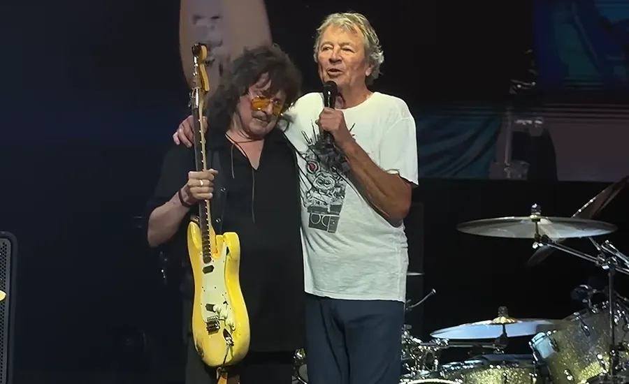 Ian Gillan comparte sus impresiones del reencuentro de Deep Purple con Ritchie Blackmore en concierto: "Creo que volvió a casa un poco achispado”