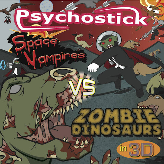 Space Vampires vs. Zombie Dinosaurs in 3D