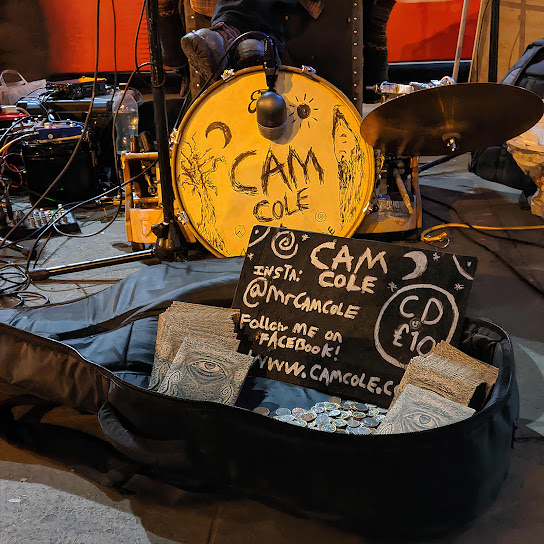 Live Busking at Camden Town Station
