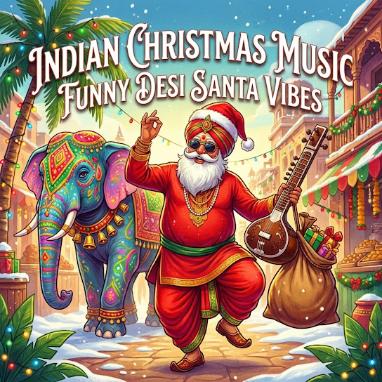 Indian Christmas Music – Funny Desi Santa Vibes