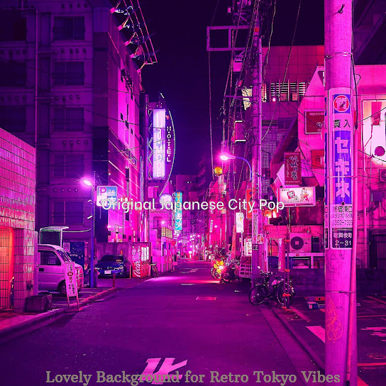Lovely Background for Retro Tokyo Vibes