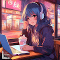 Midnight at the Manga Cafe