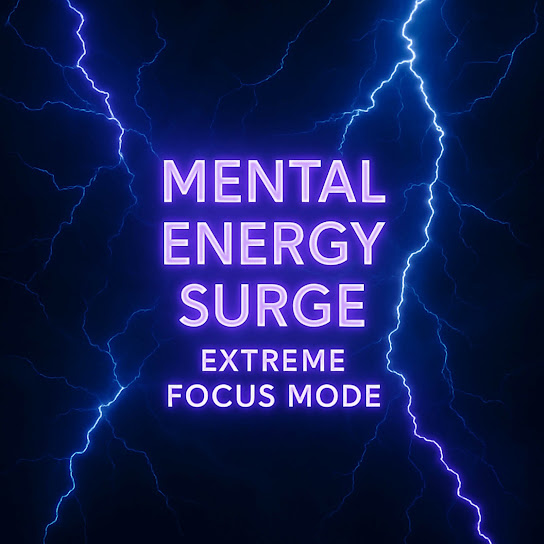 Mental Energy Surge Extreme Focus Mode