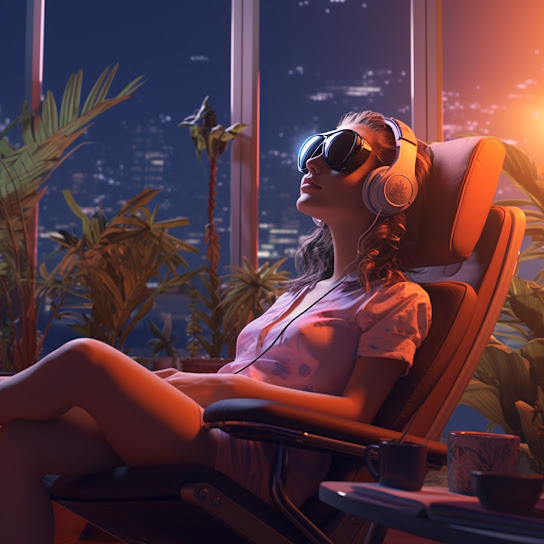 Lofi Escape: Harmonic Tunes for Relaxation