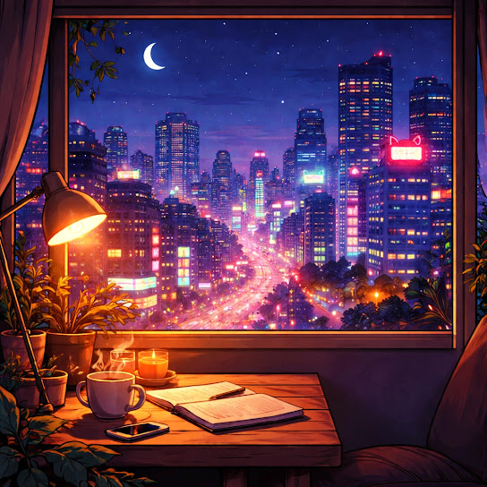 Lofi Neon City