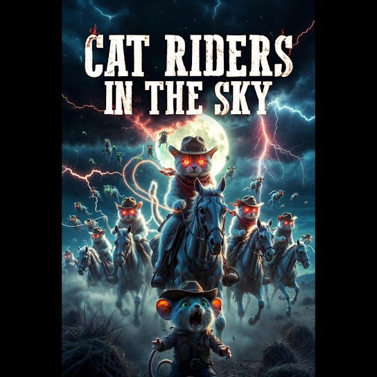 Cat Riders In The Sky