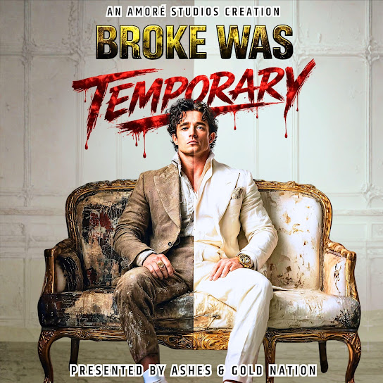 BROKE WAS TEMPORARY | Official Music Audio | Motivational Rap Song 2026 (Hustle, Grind, Success) | Hip-Hop x R&B Soul