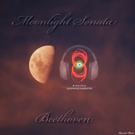 Piano Sonata No. 14 in C Sharp Minor Moonlight, Op. 27 No. 2 - Ludwig van Beethoven (3D Sound - Headphones mandatory for the best experience)