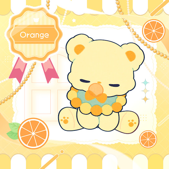 orange bear