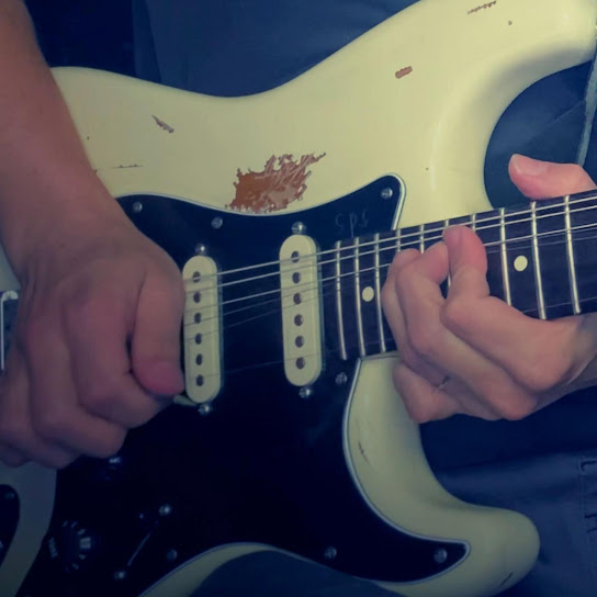 Slow Blues Guitar Backing Track - B Minor
