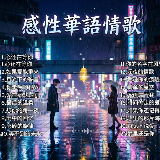 Heartbreaking Mandopop Hits 20Song