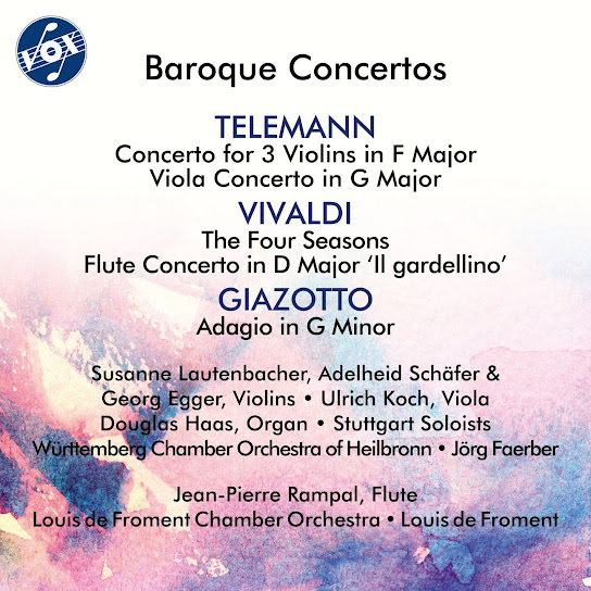 Baroque Concertos: Telemann, Vivaldi & Giazotto
