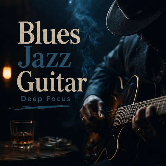 Blues Jazz Guitar Deep Focus