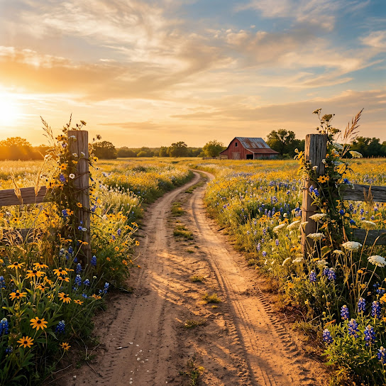 Dusty Roads & Wildflowers