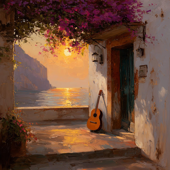Golden Amalfi Sunset (Mediterranean Classical Guitar)