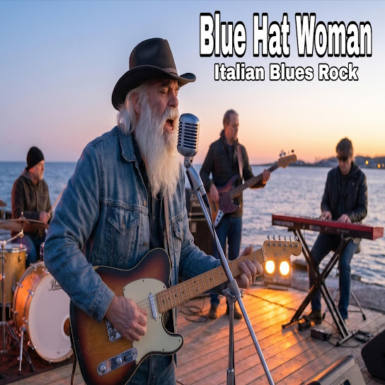 Blue Hat Woman
