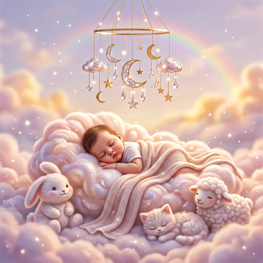 Baby Sleep Music for Deep Sleep – Gentle Lullaby Piano & Crib Mobile Sounds for Calm Nights