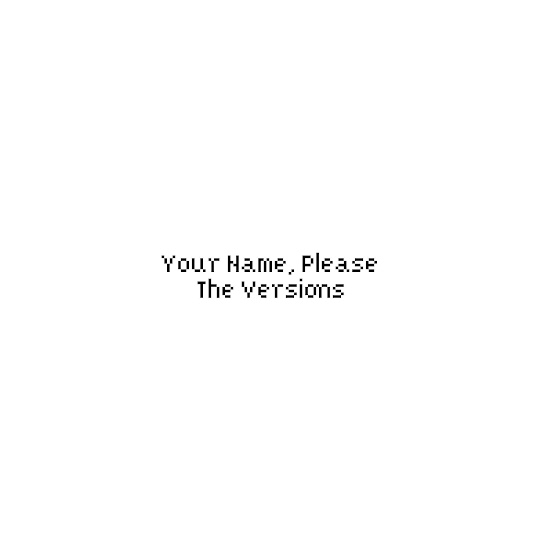 Your Name, Please (From "Earthbound")
