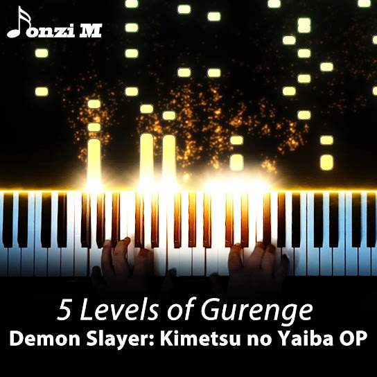 5 Levels of Gurenge (Demon Slayer: Kimetsu no Yaiba OP)