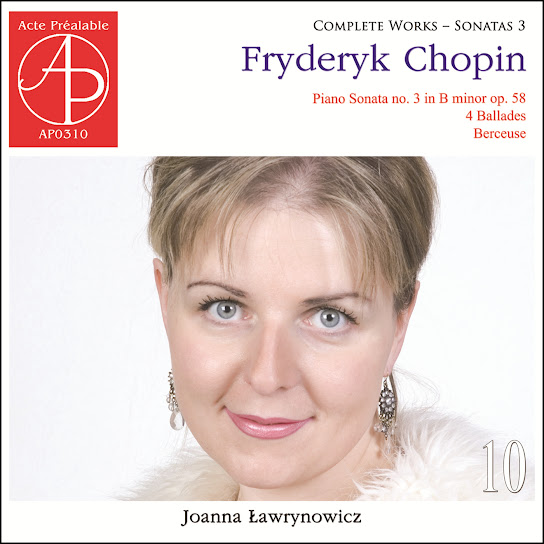 Chopin: Complete Works 10 – Sonatas, Vol. 3