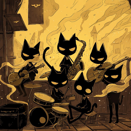 Smoky Black Cats & Deep Bass Groove Night