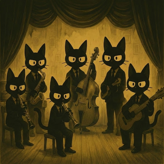 Black Cats Jazz Night: Retro Grooves & Deep Bass