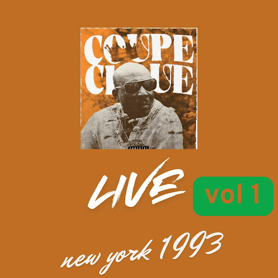 coupe cloue " Live new york 1993 vol 1 "