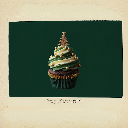 Christmas Tree Cupcake.