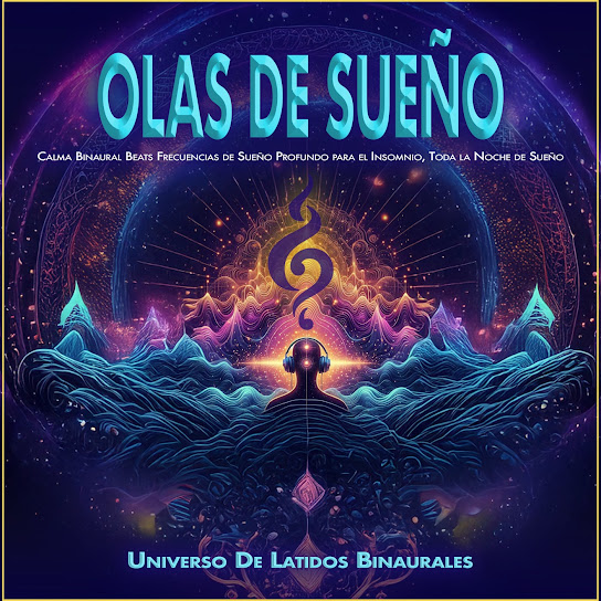 Olas de Sueño: Calma Binaural Beats Frecuencias de Sueño Profundo para el Insomnio, Toda la Noche de Sueño
