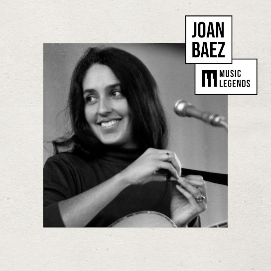 Music Legends Joan Baez : The Queen of Folk Music