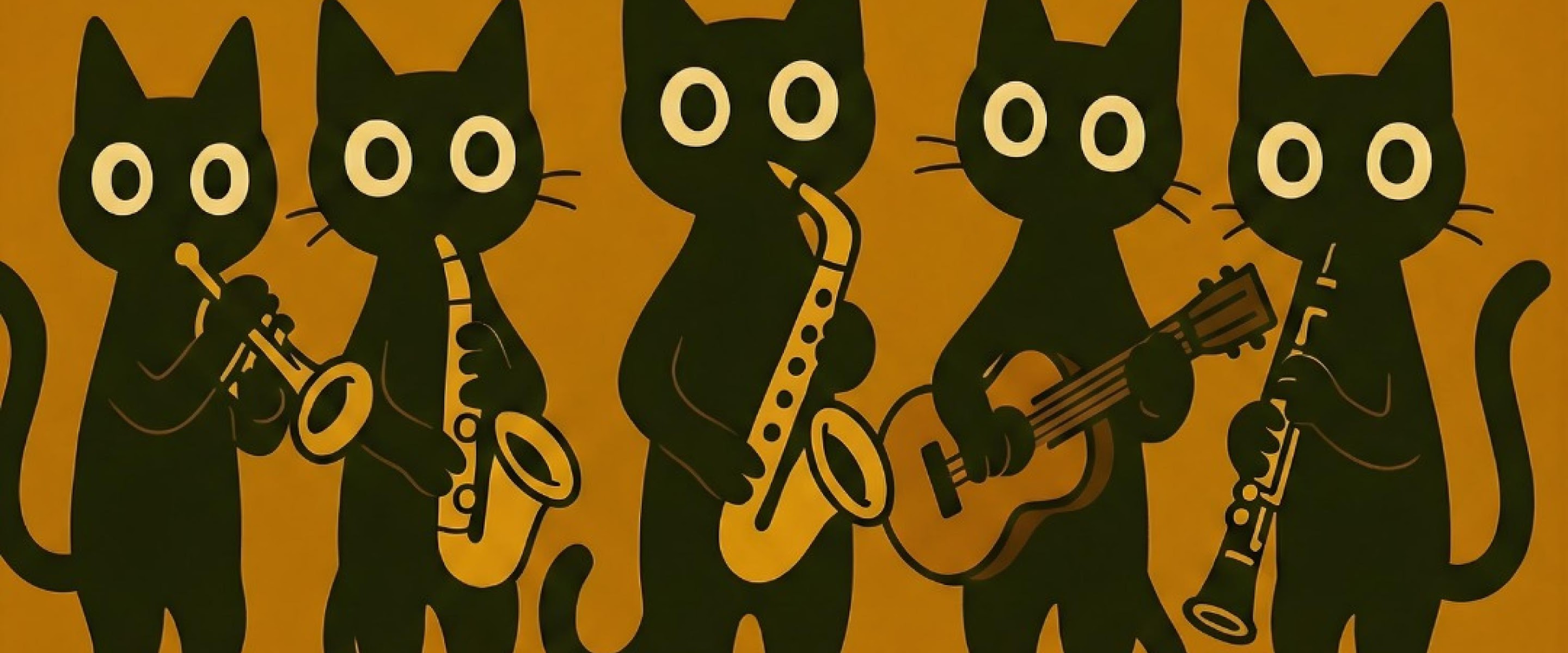 Noir Jazz Cats