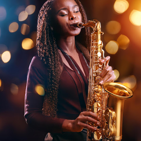 Relajación con jazz por la noche
